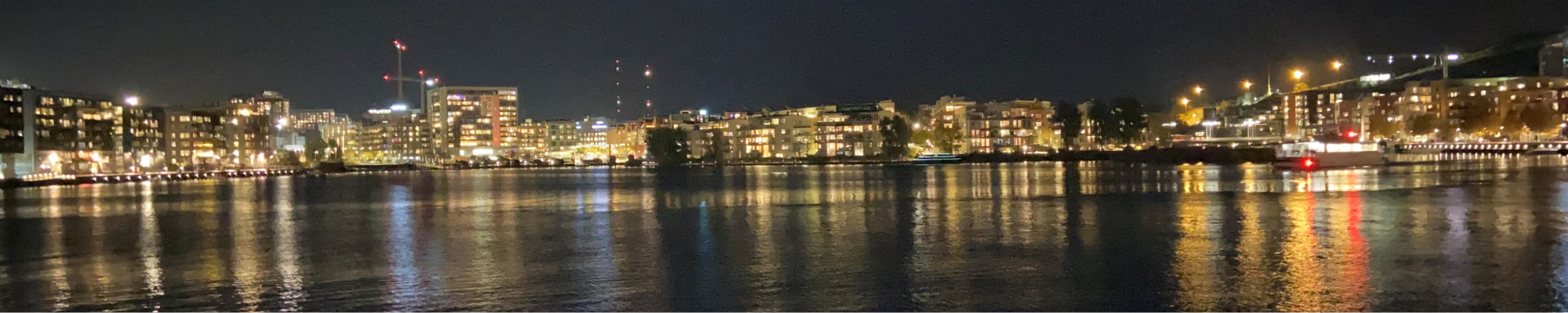 Nattbild från Sjöstan